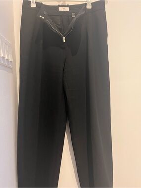 Babaton size 10 Black pleated Trousers
